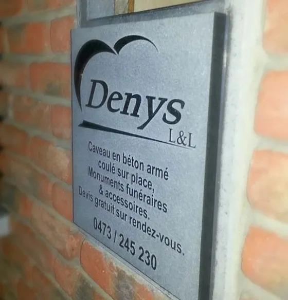 Plaque Denys L&L